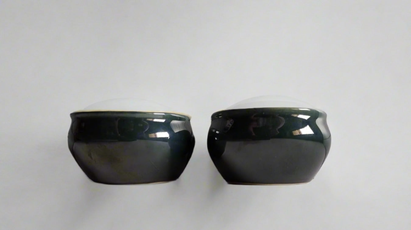 Green Soup Bowl and Spoon Set (Pack of 3 Bowl and Spoon Set)