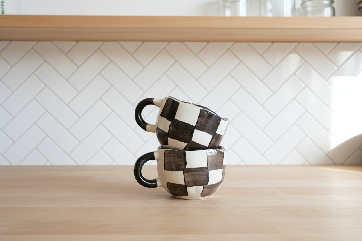 Checkerboard Mug