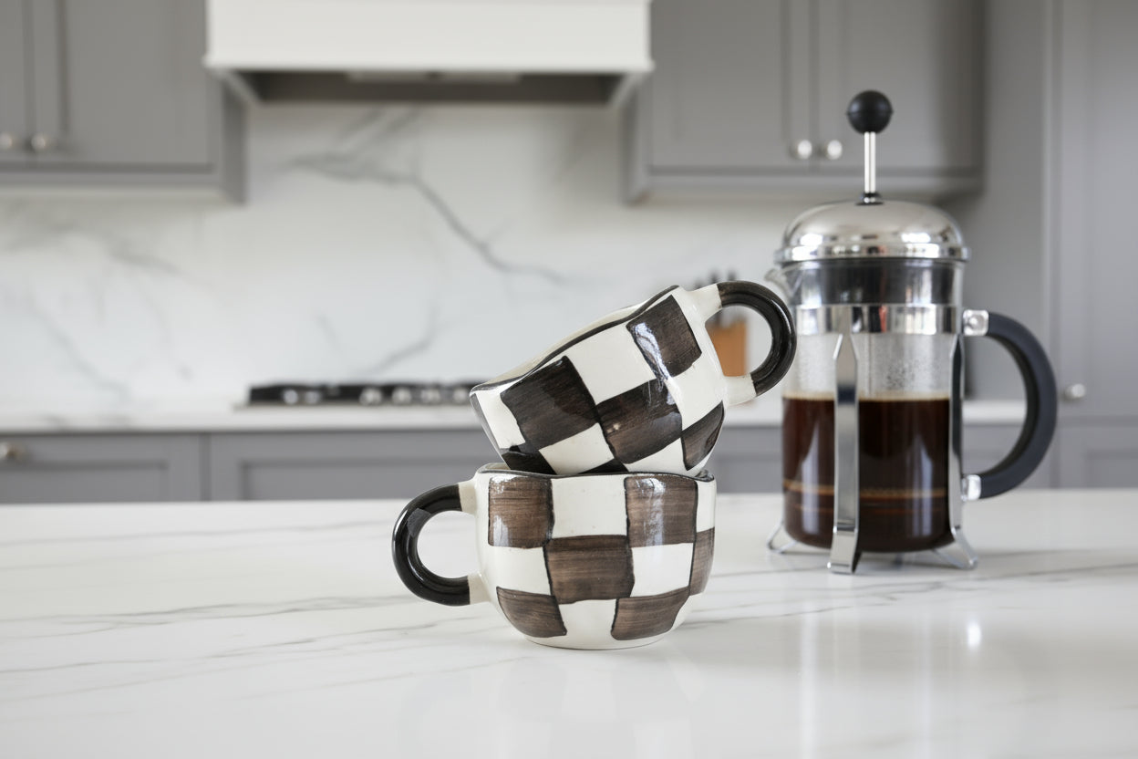 Checkerboard Mug