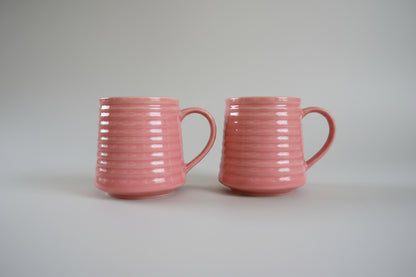 Cozy Heart Check Mug
