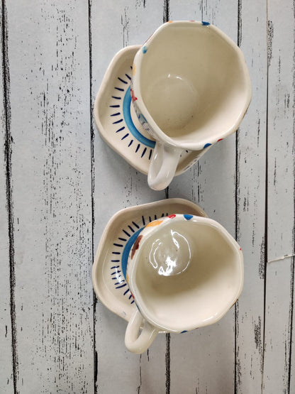 Sunshine Cup and Saucer Set
