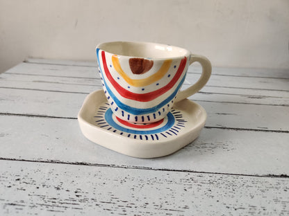 Sunshine Cup and Saucer Set