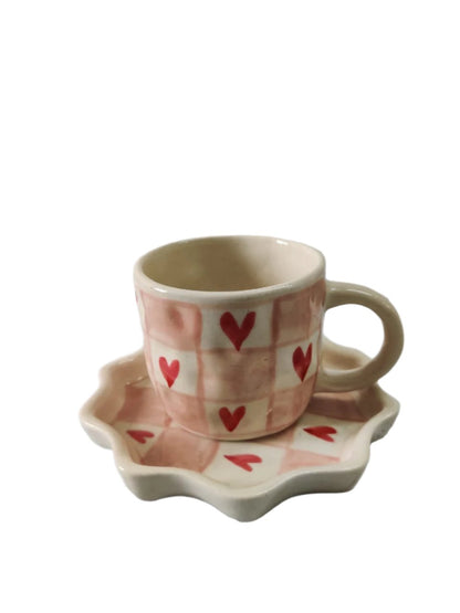 Sweet Heart Cup and Saucer